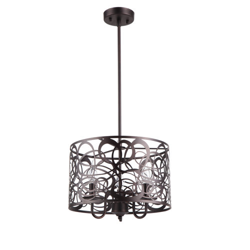 Ebern Designs Morecambe 3 Light Chandelier & Reviews Wayfair